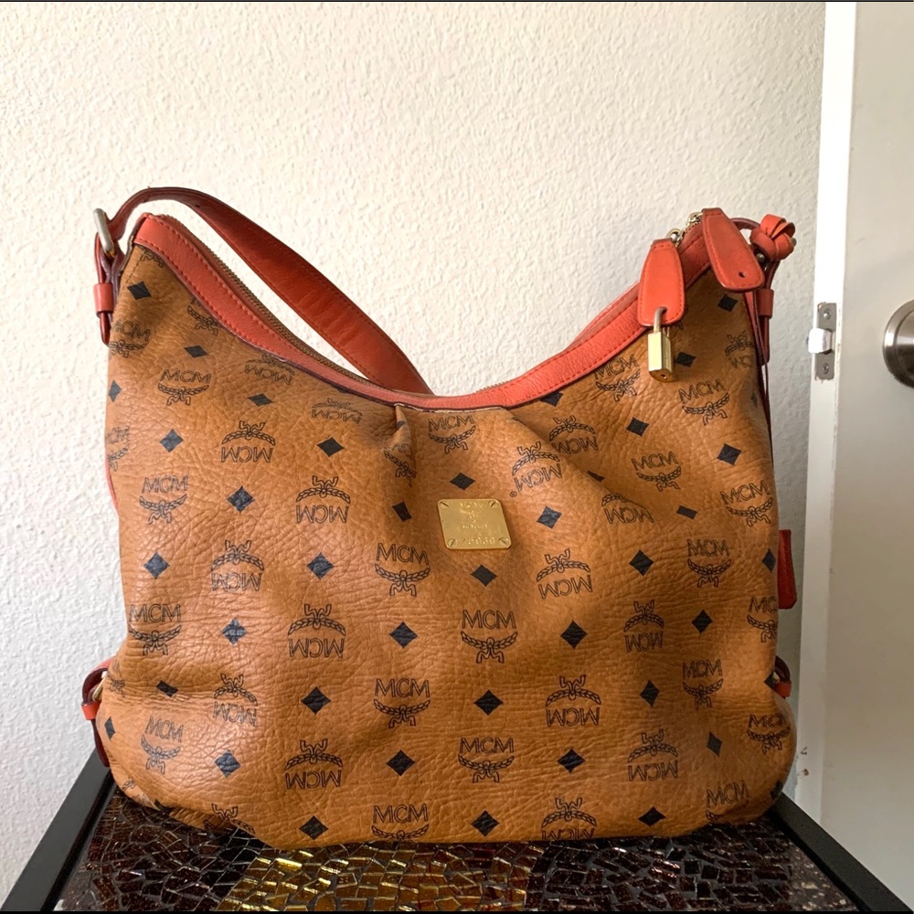 MCM leather bag